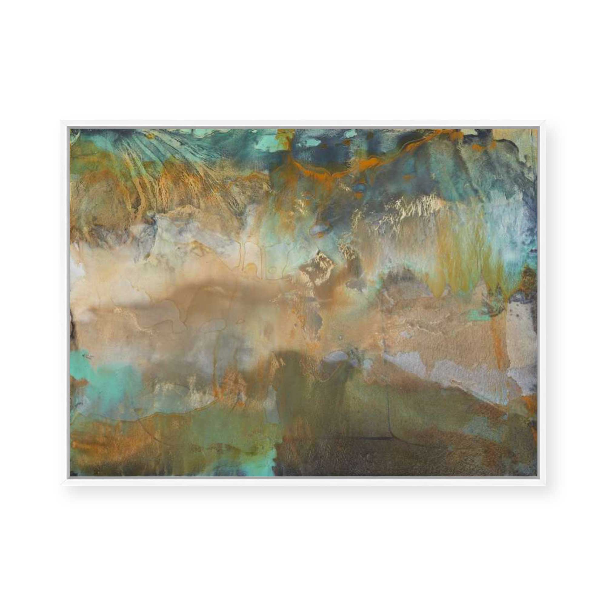 Fragile Earth | Framed Canvas