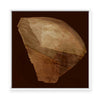Fragmented Earth in Paper Layers I | Framed Canvas