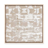 Fragmented Shapes | Framed Canvas