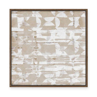 Fragmented Shapes | Framed Canvas