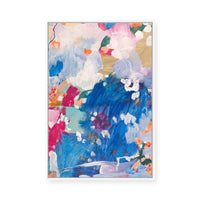 French Courtyside | Framed Canvas