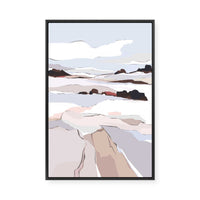 Frosty View II | Framed Canvas