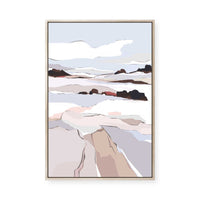 Frosty View II | Framed Canvas