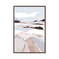 Frosty View II | Framed Canvas