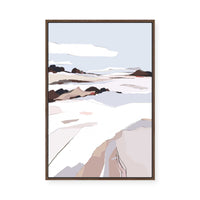 Frosty View I | Framed Canvas