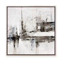 Frozen Echoes | Framed Canvas