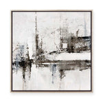 Frozen Echoes | Framed Canvas