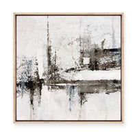 Frozen Echoes | Framed Canvas
