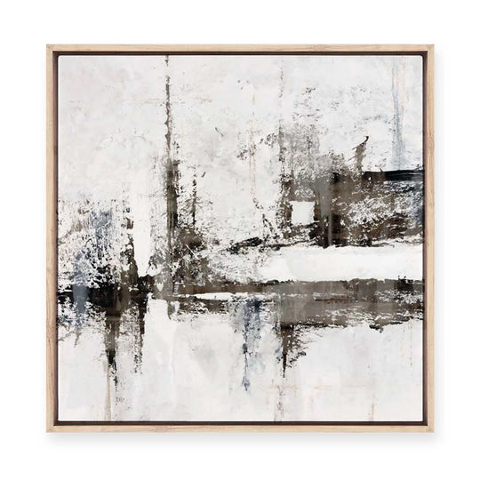 Frozen Echoes | Framed Canvas