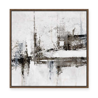 Frozen Echoes | Framed Canvas
