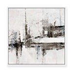 Frozen Echoes | Framed Canvas