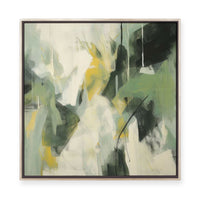 Green Enigma II | Framed Canvas