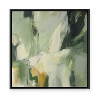 Green Enigma I | Framed Canvas