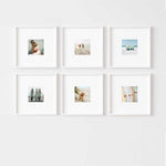 Vignette Gallery Set - Print & Frame | Gallery Set of 6 | Square