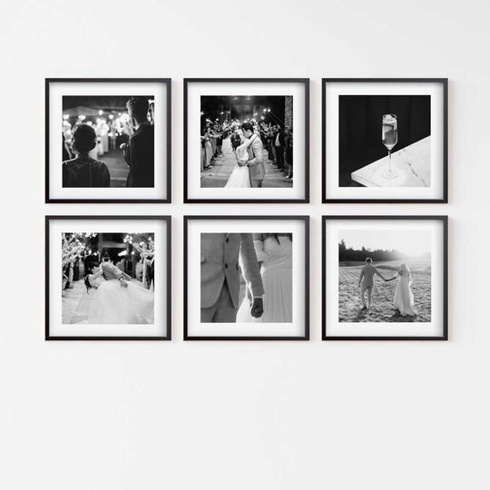 Print & Frame | Gallery Set of 6 | Square