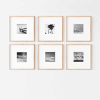 Vignette Gallery Set - Print & Frame | Gallery Set of 6 | Square