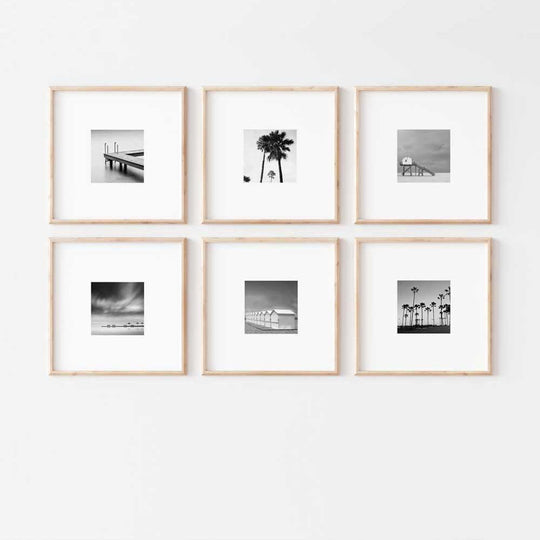 Vignette Gallery Set - Print & Frame | Gallery Set of 6 | Square