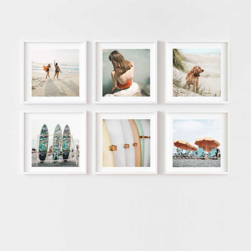 Print & Frame | Gallery Set of 6 | Square