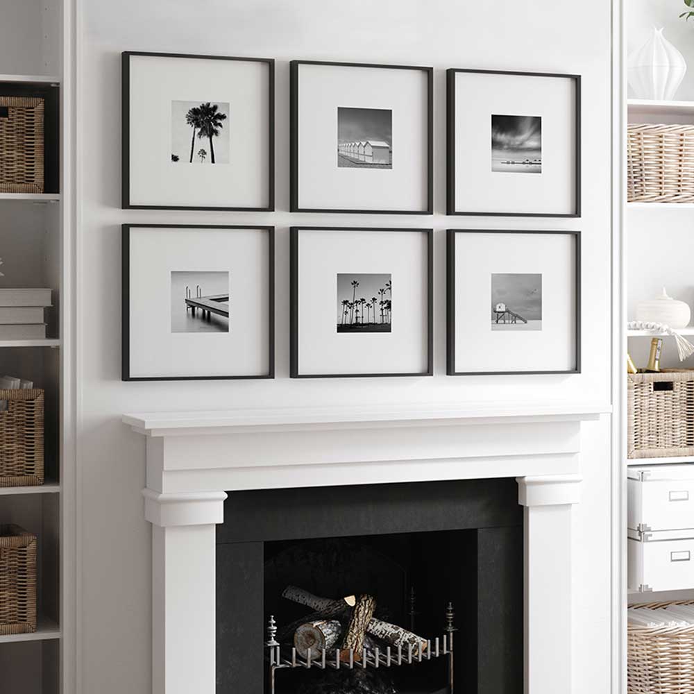 Vignette Gallery Set - Print & Frame | Gallery Set of 6 | Square