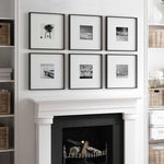 Vignette Gallery Set - Print & Frame | Gallery Set of 6 | Square