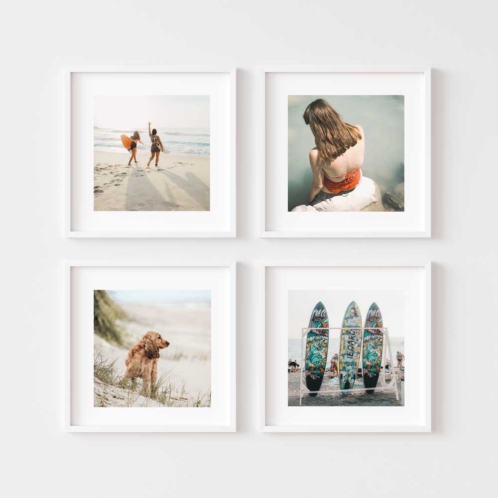 Print & Frame | Gallery Set of 4 | Square