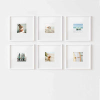 Vignette Gallery Set - Print & Frame | Gallery Set of 6 | Square