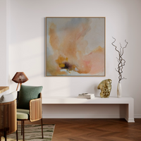 Gentle Colour Wash | Framed Canvas