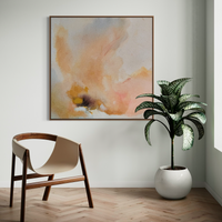 Gentle Colour Wash | Framed Canvas