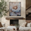 Gentle Petal Bloom | Framed Canvas