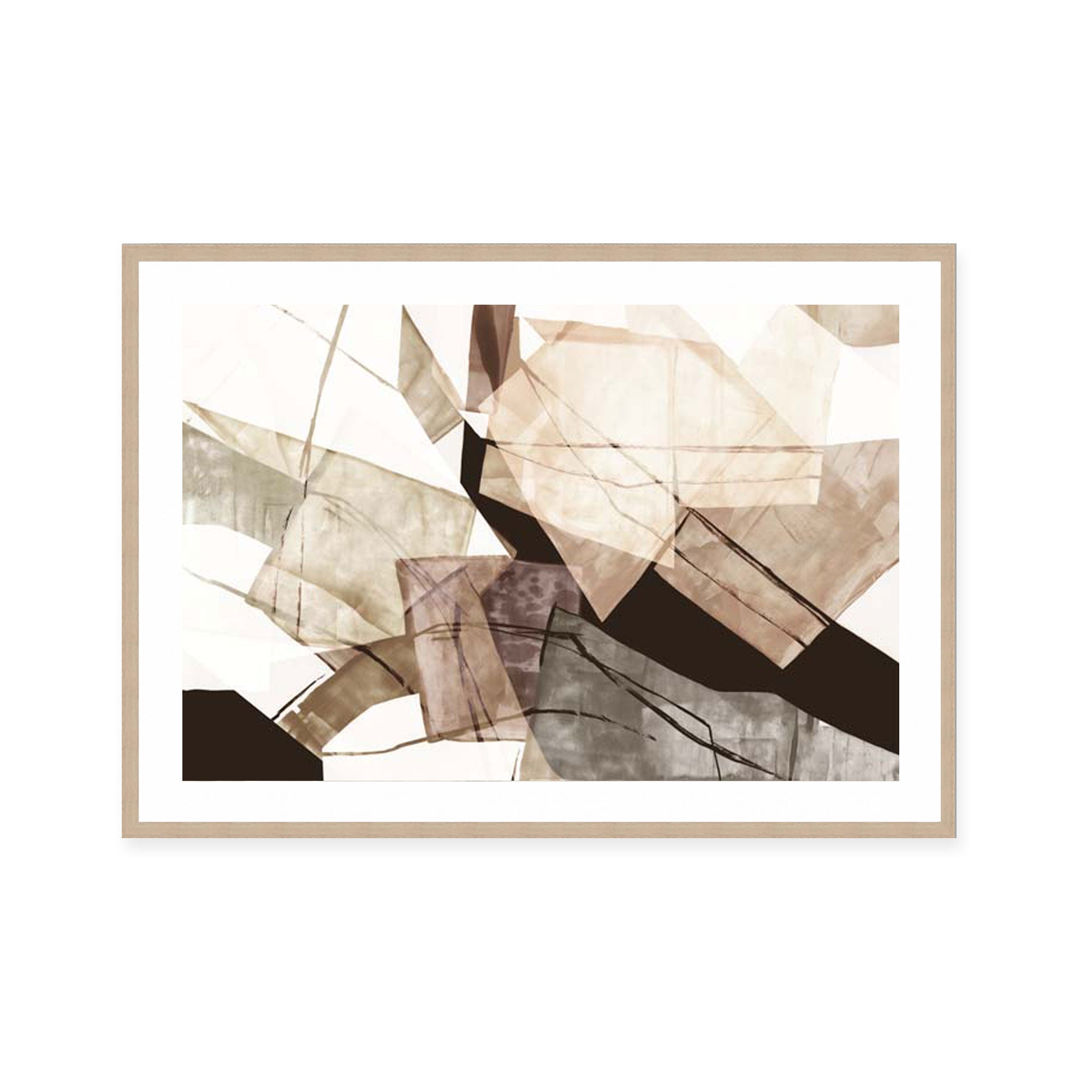 Geometric Harmony in Earth Tones