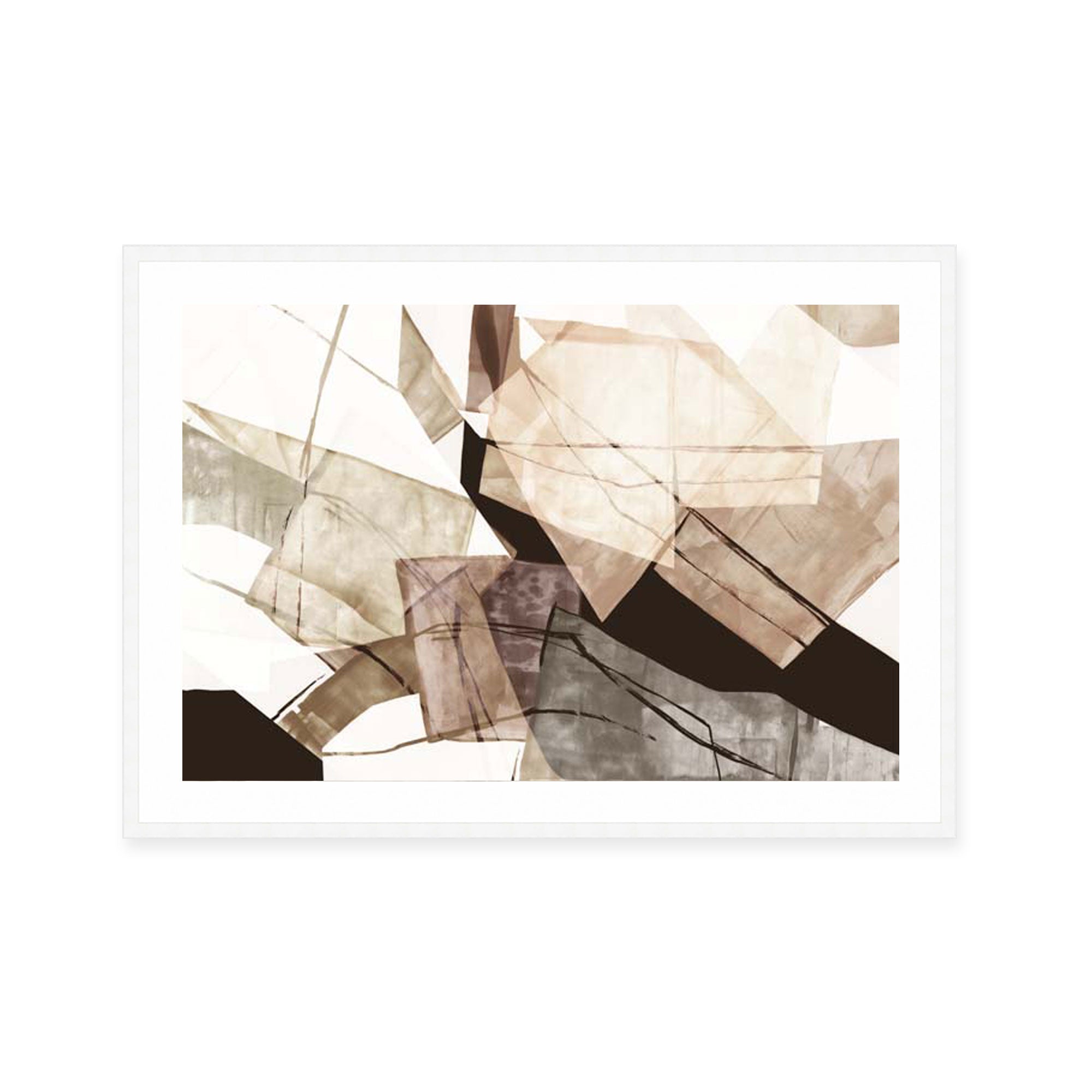 Geometric Harmony in Earth Tones