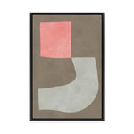 Geometric Modern Shapes 5 | Framed Canvas