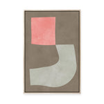 Geometric Modern Shapes 5 | Framed Canvas