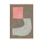 Geometric Modern Shapes 5 | Framed Canvas