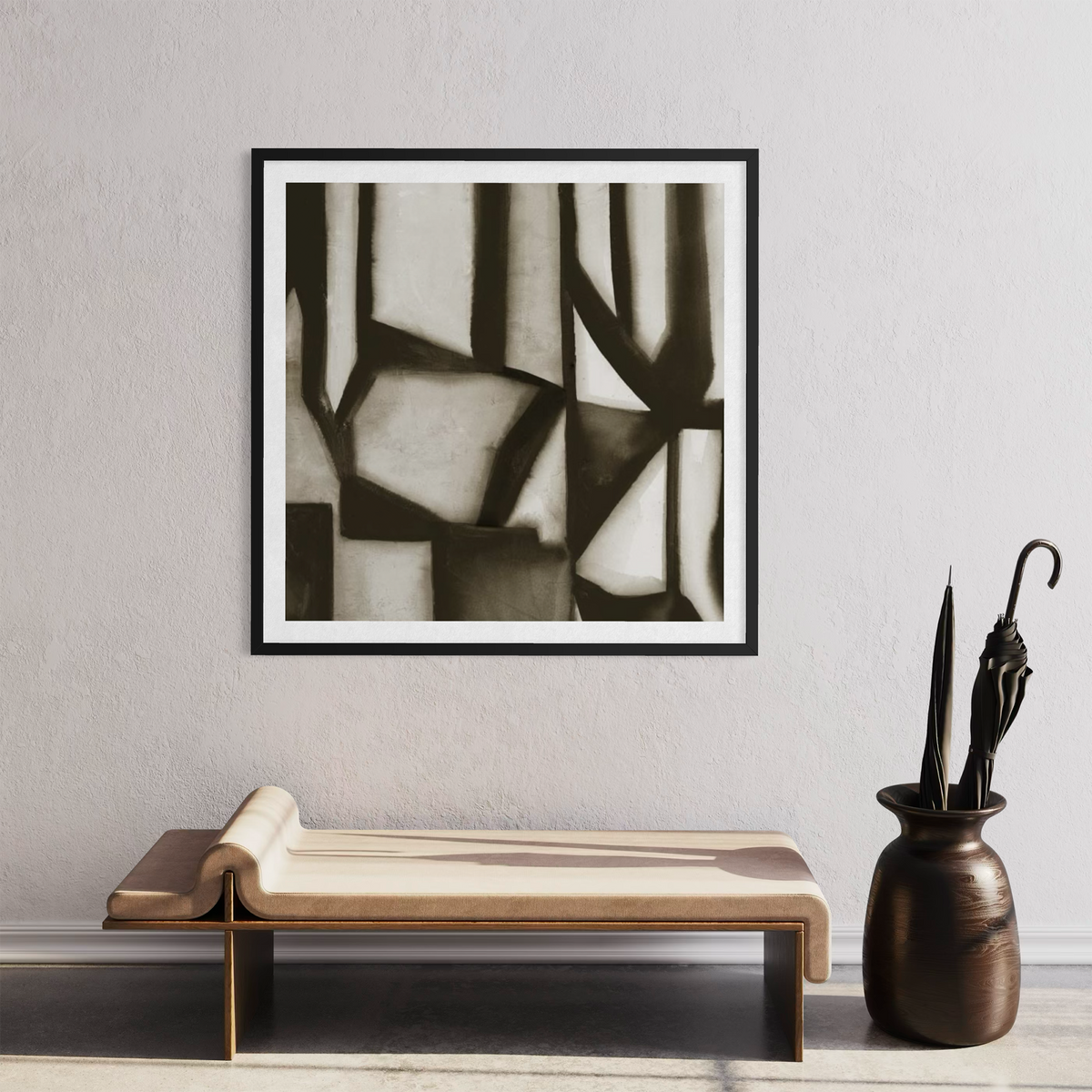 Geometric Shapes in Sepia II