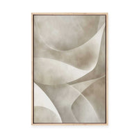 Ghost Abstract | Framed Canvas