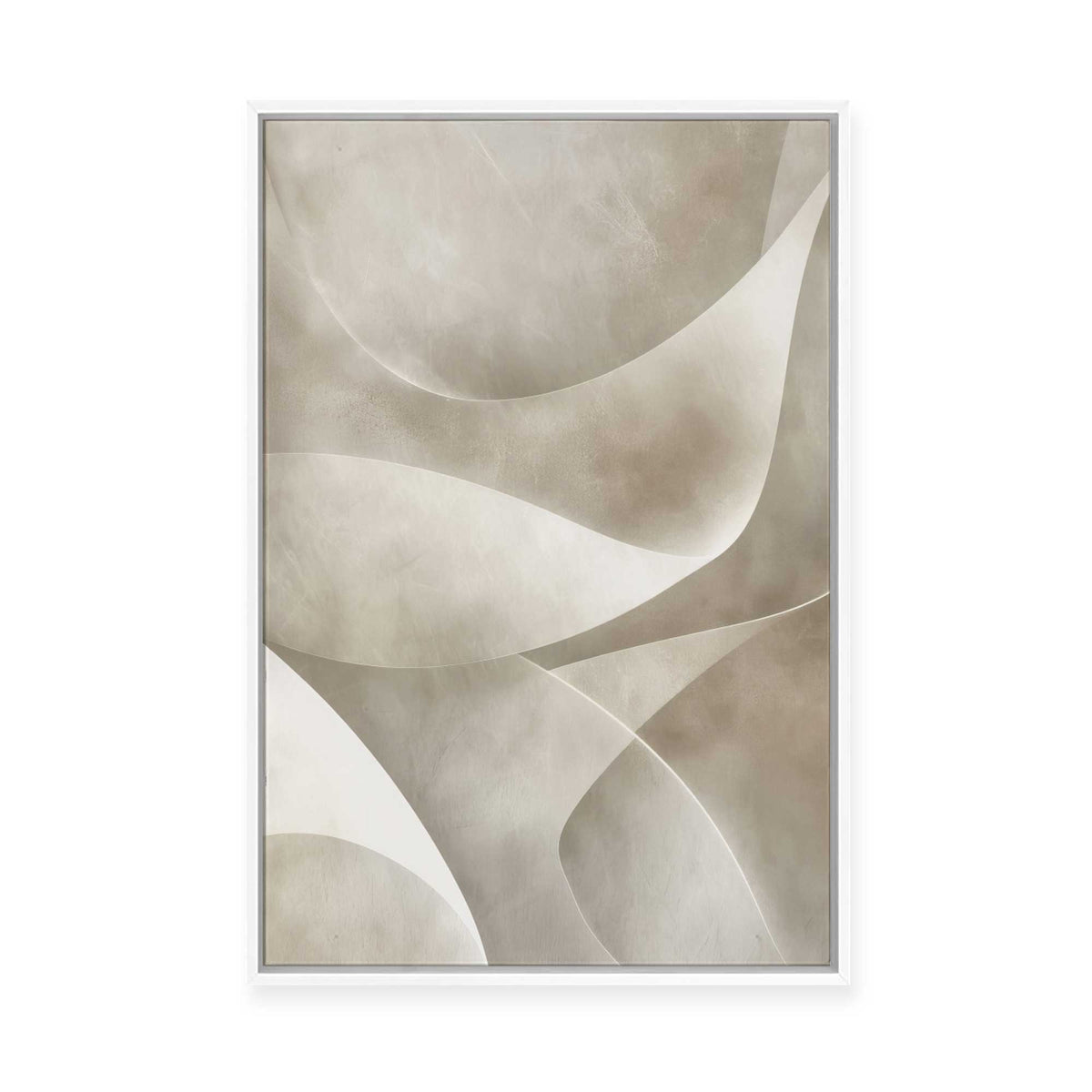 Ghost Abstract | Framed Canvas