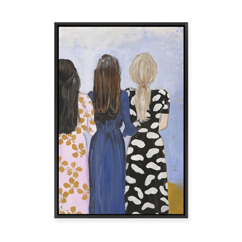 Girlmatch | Framed Canvas