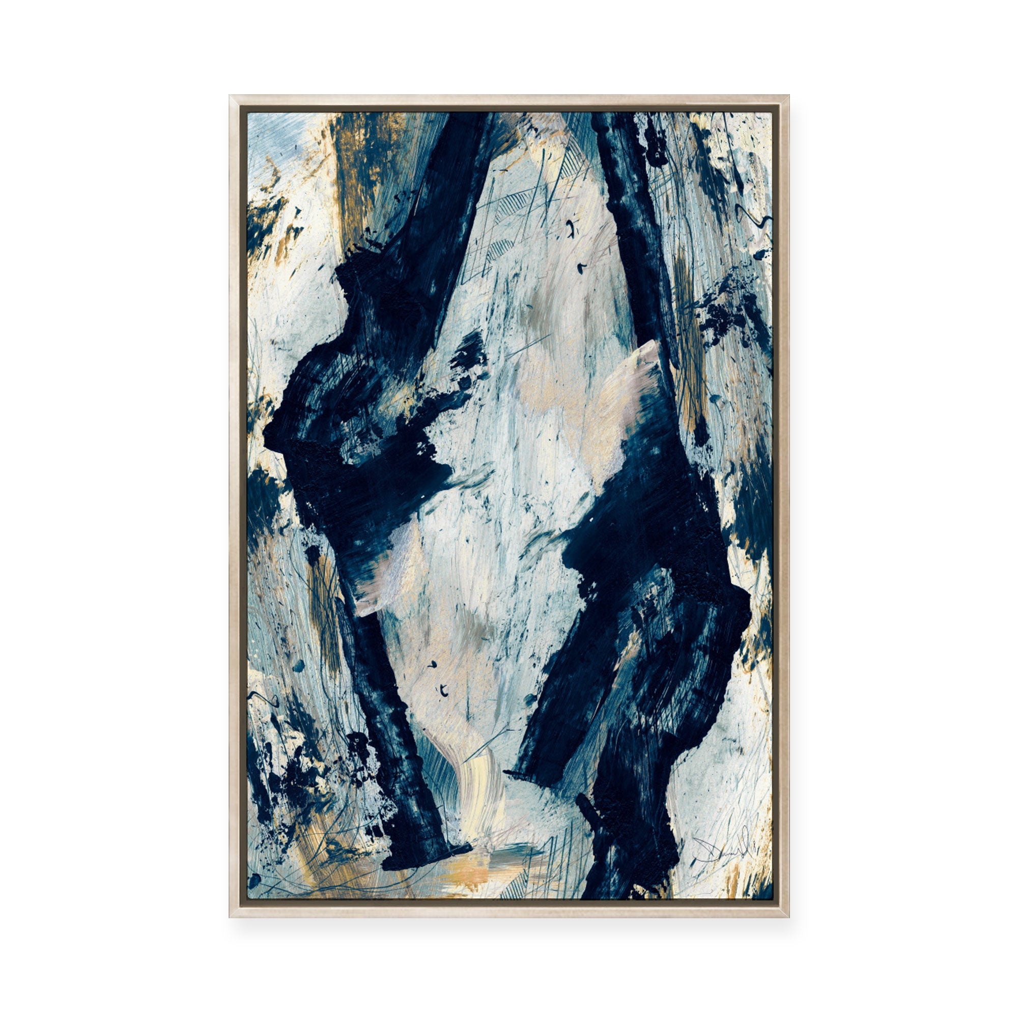 Glacier | Framed Canvas