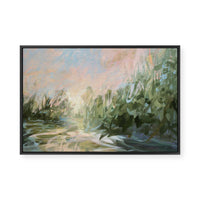 Glad We Came | Framed Canvas