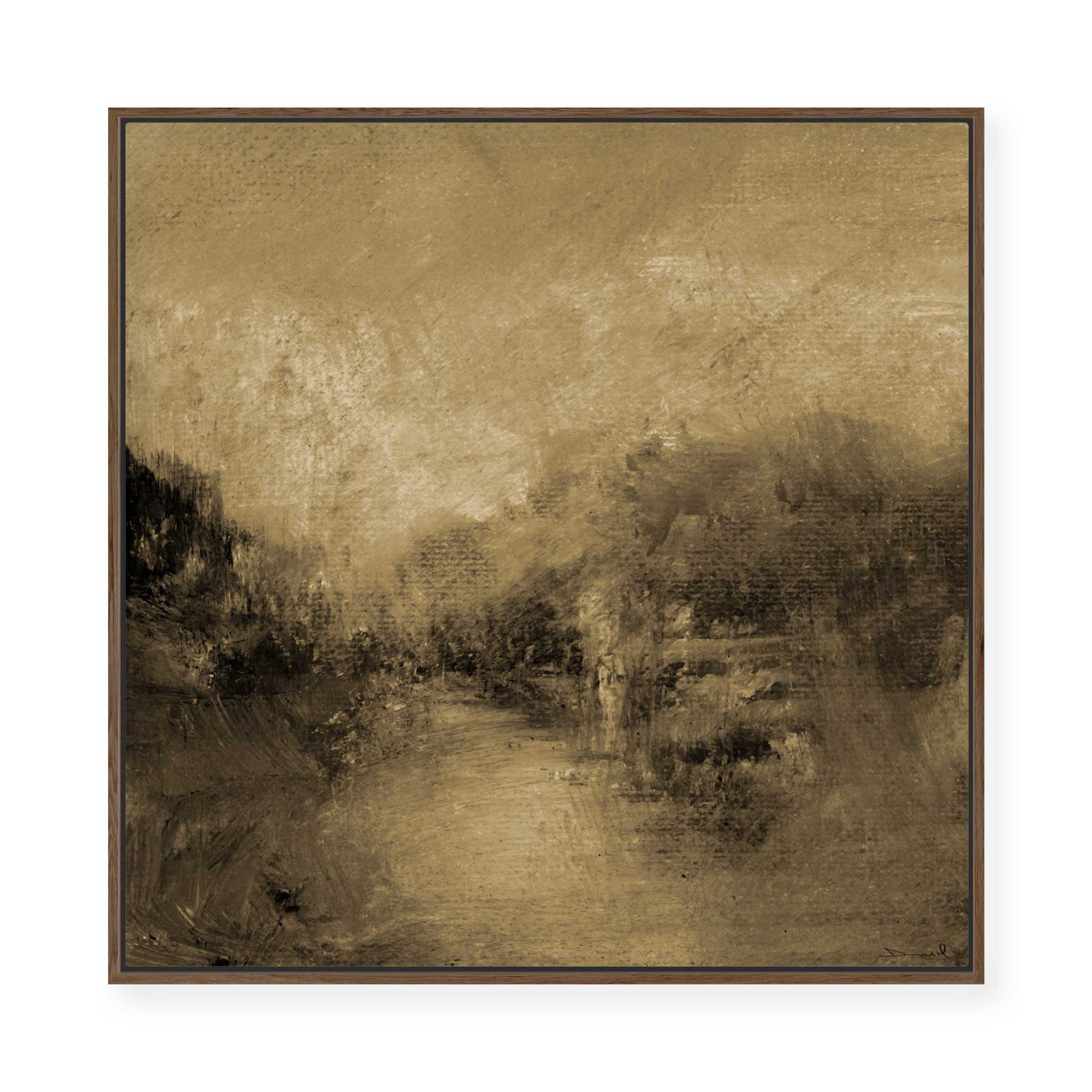 Glade Pond | Framed Canvas