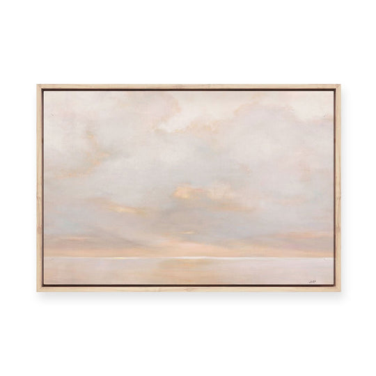 Glint on the Horizon | Framed Canvas