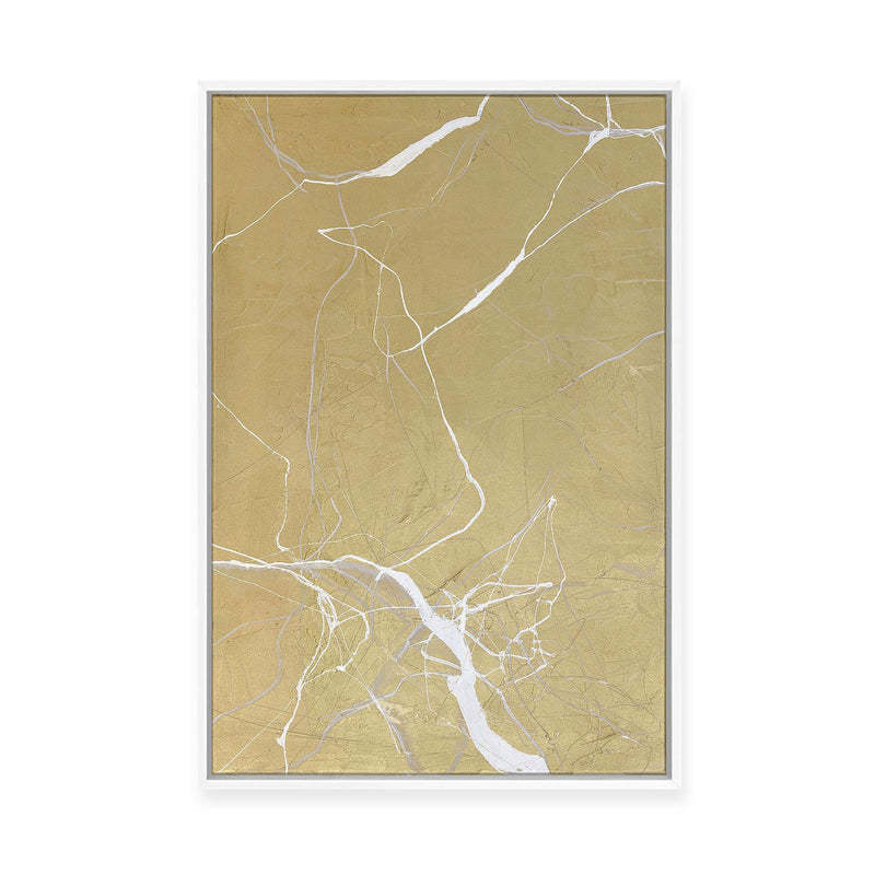 Gold Marble | Framed Canvas