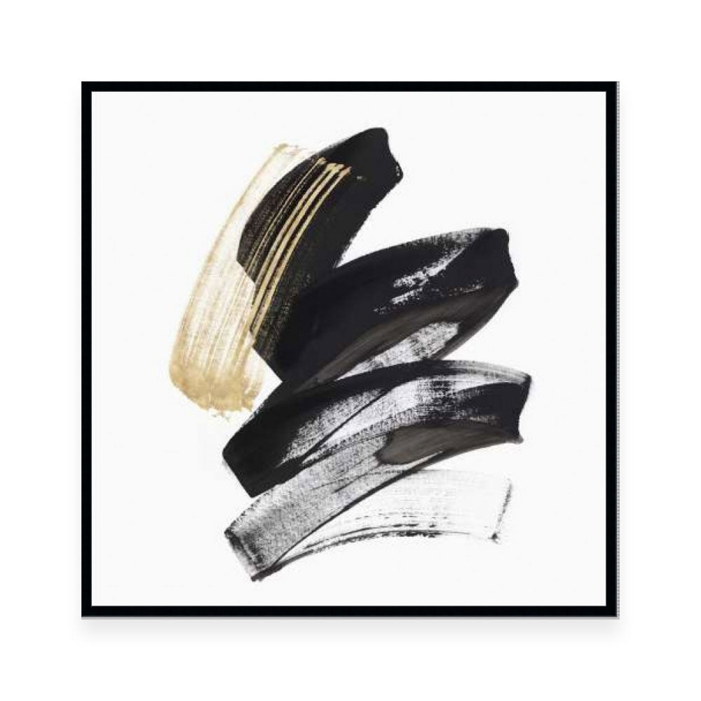 Golden Brushstroke I