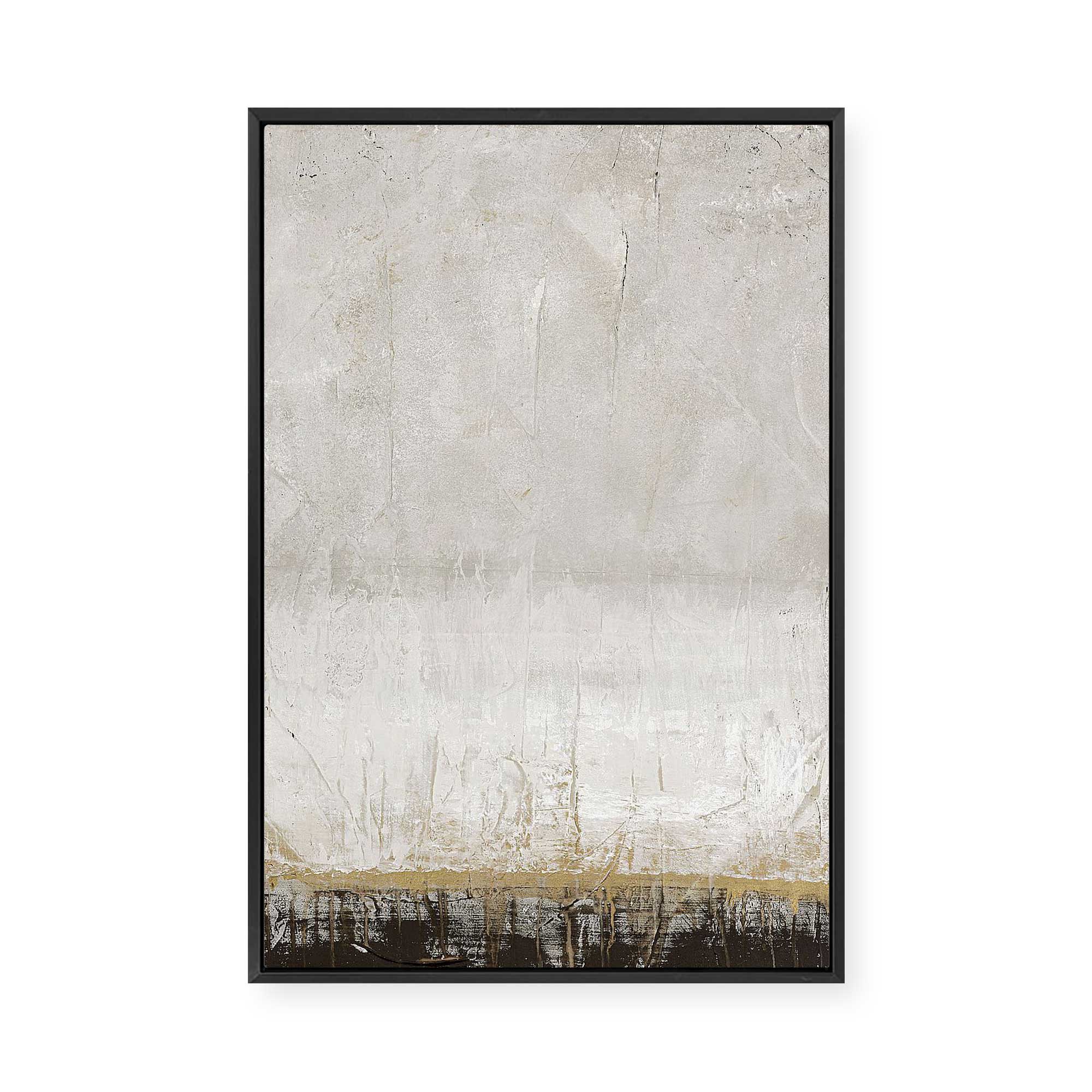 Golden Line | Framed Canvas