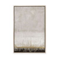 Golden Line | Framed Canvas