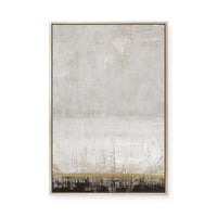 Golden Line | Framed Canvas