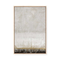 Golden Line | Framed Canvas