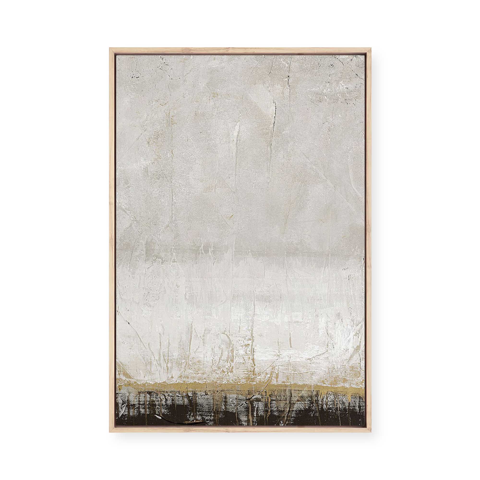 Golden Line | Framed Canvas