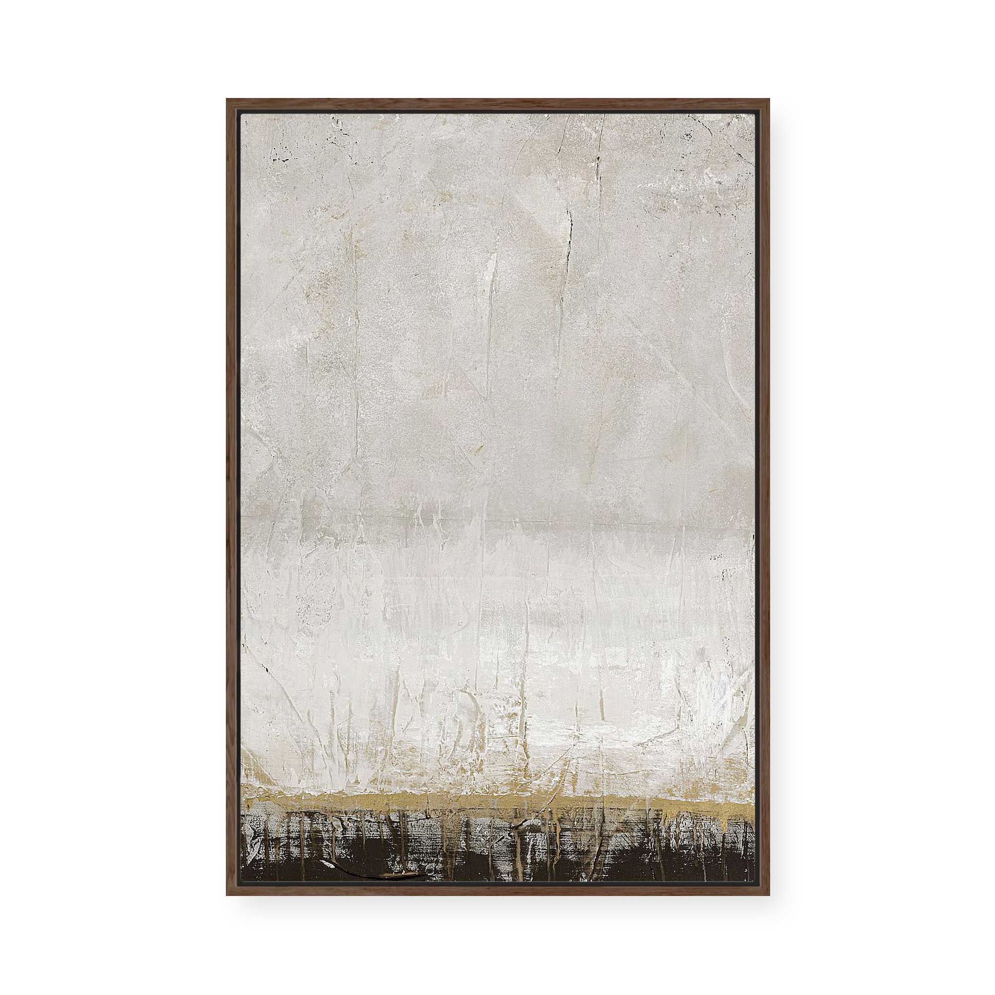 Golden Line | Framed Canvas